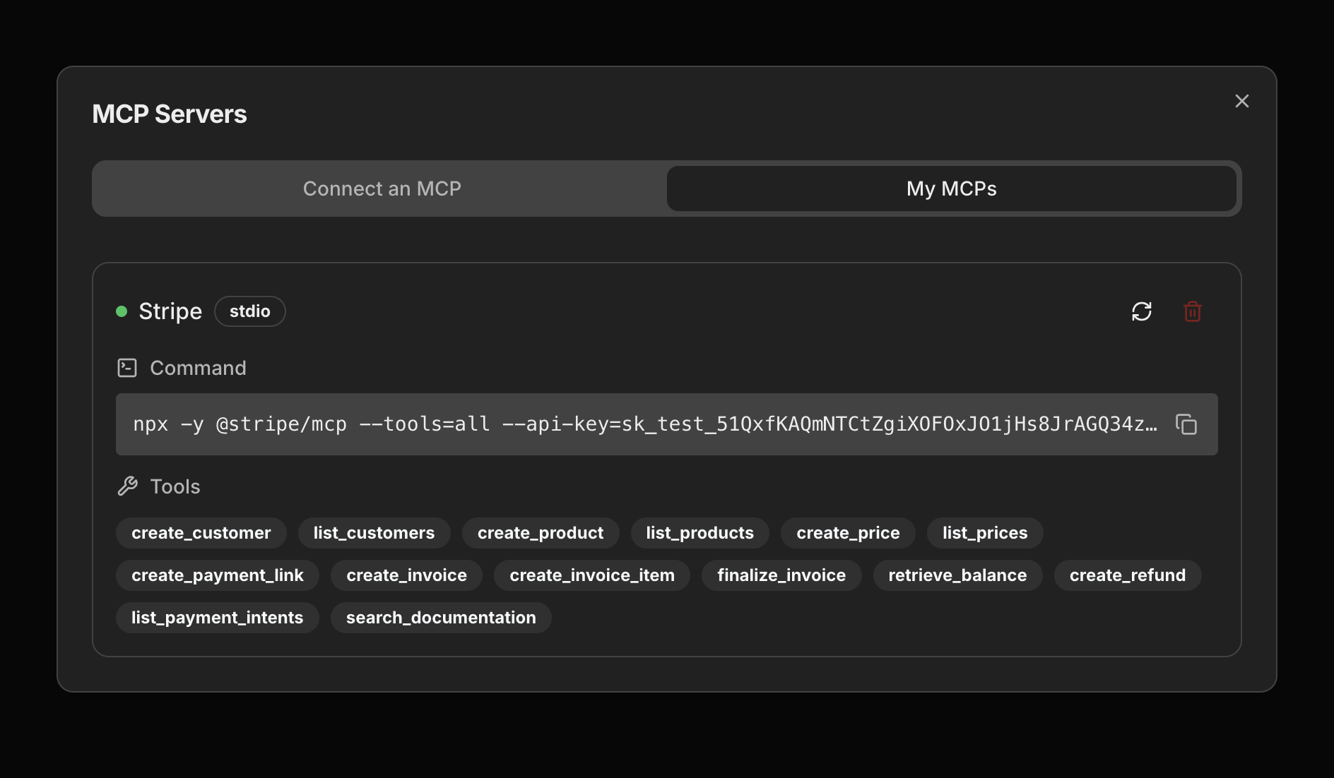 Manage MCPs